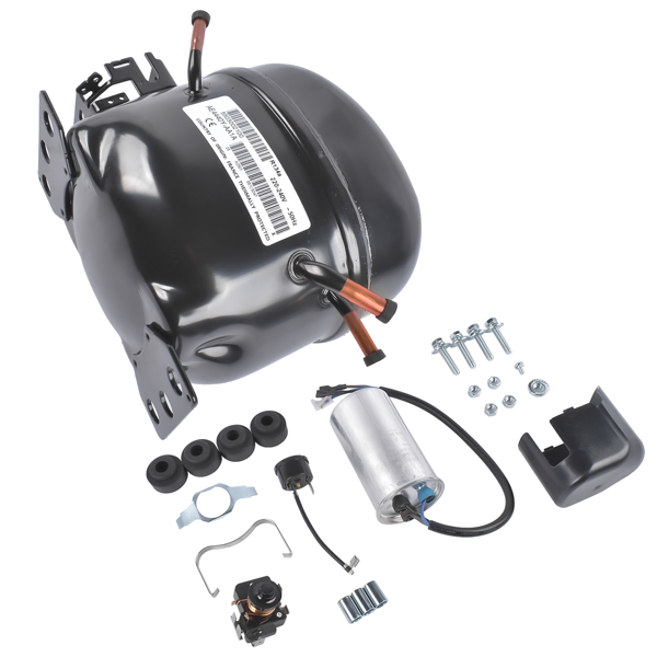 制冷压缩机 AE1022E-212-J7 220-240 V 1PH 1/3 hp Refrigeration Compressor R134A 50 Hz for food service equipment vending machines bottle coolers ice machines and other refrigeration equipment AE4440Y-AA1A AEA4440Y-AA1A-7