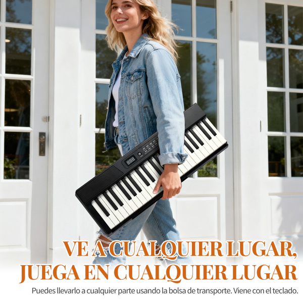 【AM不售卖】GPPS01-106/Y201 88键半重锤键盘可折叠带蓝牙 便携式 黑色 电钢琴 英国-11