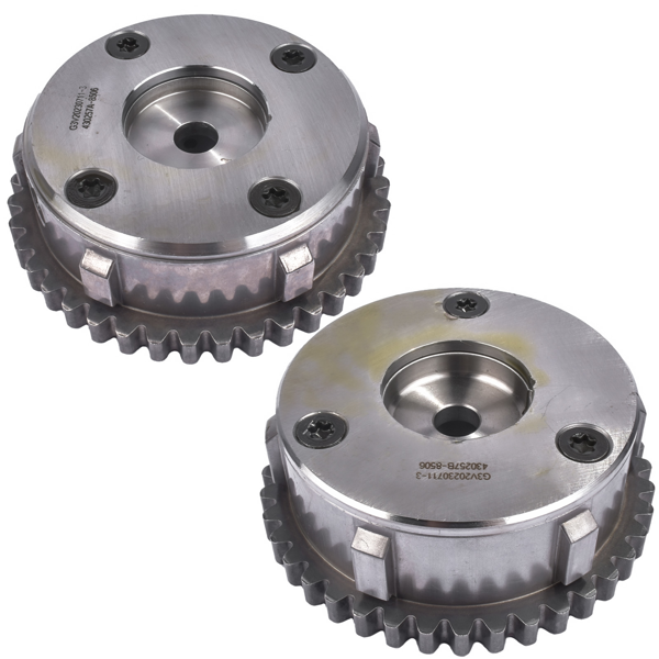 凸轮轴调节器 2PCS Camshaft VVT Sprocket Replacement for Land Rover Discovery / Range Rover Sport LR024999-4