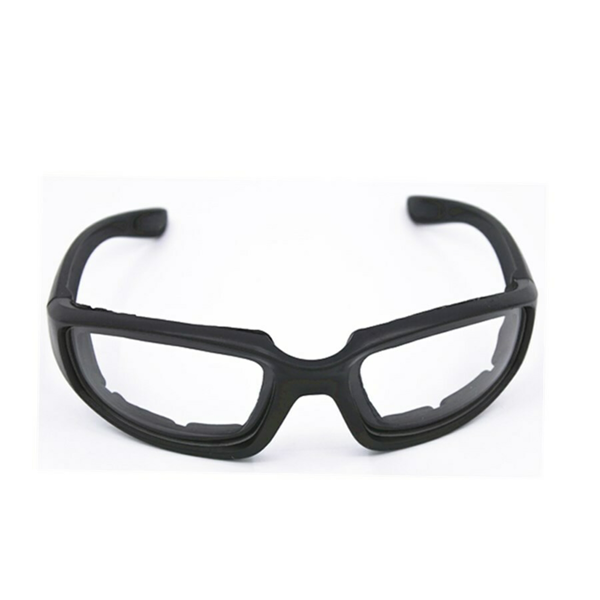 3副户外运动摩托车/自行车/骑行眼镜抗风护眼透明镜片运动护目镜自行车眼镜太阳镜透明色-2