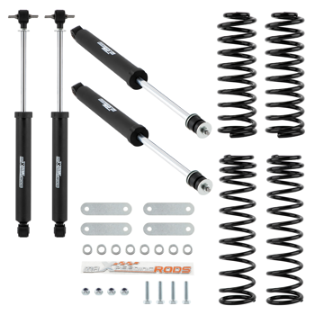 2.5\\" Off Road Shock Absorber Kit fit for Jeep Wrangler JK Unlimited 2007-2018 4WD