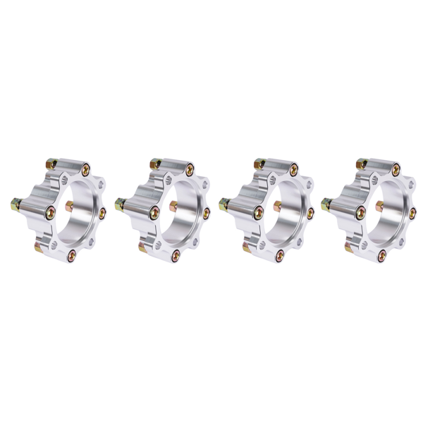 车轮垫片 4PCS 2" Wheel Spacers with 4/137 Bolts and 12mm Studs Fit for Can Am X3 All Years-5