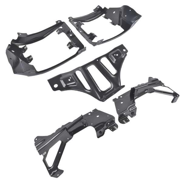 前保险杠支架套装 Front Bumper Support & Mount Bracket Set Fit for Chevy Silverado 1500 Pickup 2016-2018 13932736-7