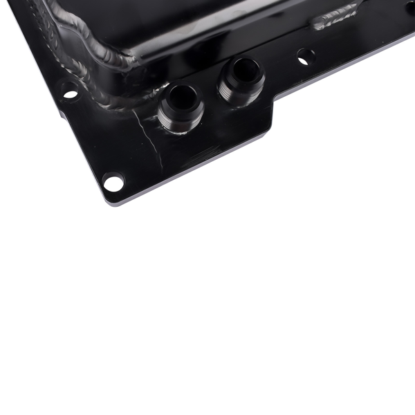 油底壳 New Black Front Sump Oil Pan Kit Aluminum Fits for GM LS LS1 LS2 LS3 LS6 4.8L 5.3L 5.7L 6.0L 6.2L Engine 81004-BK-F-4