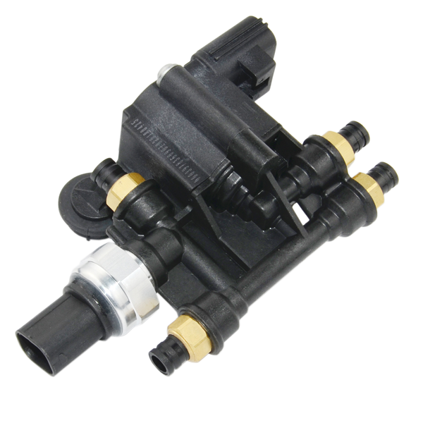 打气泵分配阀 New Air Suspension Reservoir Tank Valve Block Replacement for Range Rover LR3 LR4 RVH000046-5