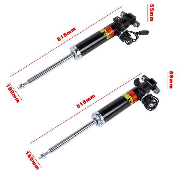 减震器 Pair Rear Suspension Shock Absorbers Left & Right Replacement for Lincoln MKZ Gas DOHC 2013-2020 w/Electric EG9Z18125L EG9Z18125D-7