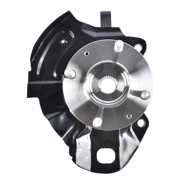 转向节总成 Front Right Steering Knuckle Fits for Hyundai Elantra Hatchback Sedan 2.0L L4 2001-2006 Black 1Pc-4