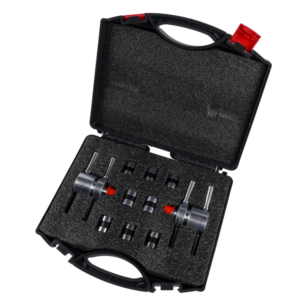 适配器套件 HVAC Refrigeration Fitting Kit 12458 No-Flaring Pipe Adapter with Storage Case-8