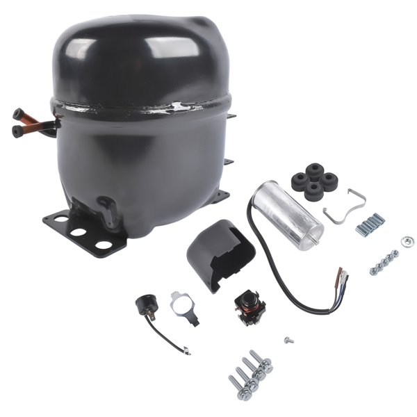 制冷压缩机 R-134A Refrigeration Compressor 220-240 Voltage 50Hz 1-Phase 1/2HP for Refrigeration Equipment AE4450Y-AA1A-2