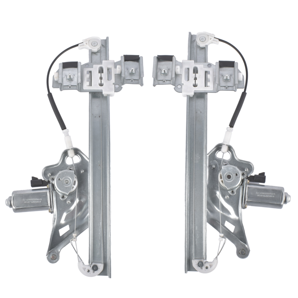 玻璃升降器 Set of 2 Window Regulator Front Left and Right wih Motor Fit For Buick LeSabre Sedan Custom Limited V6 3. 8L 2000-2005 Bolt On Metal/Plastic 15231241 741-762 15231240 741-761-6