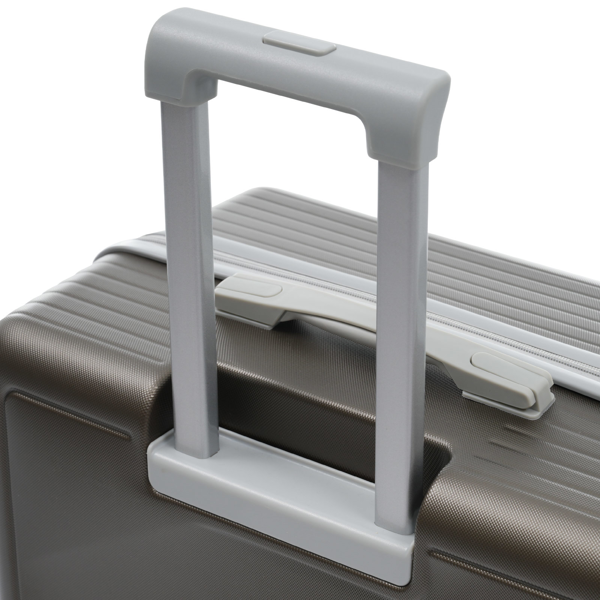 三件套行李箱，轻便耐用的ABS材质，配备万向轮和TSA海关锁，包含登机箱和托运行李箱（20英寸/24英寸/28英寸）-17