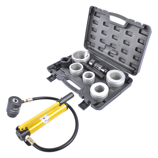 排气管扩张器 10 T 17350 Hydraulic Exhaust Pipe Stretcher Expander Kit w/Collets 1-5/8 in to 4-1/4in-4
