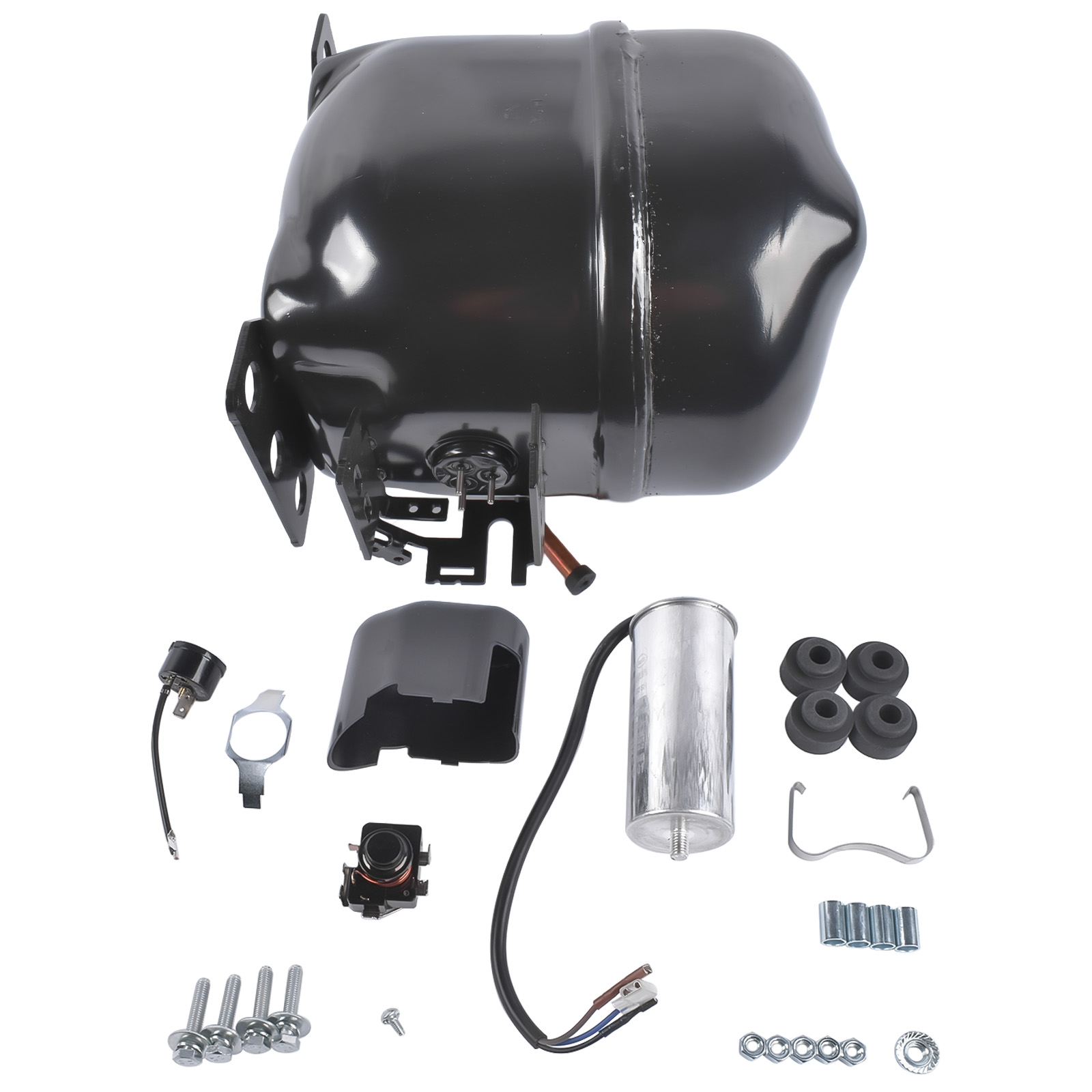 R-134A Refrigeration Compressor 220-240 Voltage 50Hz 1-Phase 1/2HP for Refrigeration Equipment AE4450Y-AA1A view 3