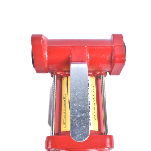 抽油泵 High Flow 10 GPM 12V DC Fuel Transfer Pump Red for Trucks Tractors Transfer of Gasoline Diesel Kerosene-13