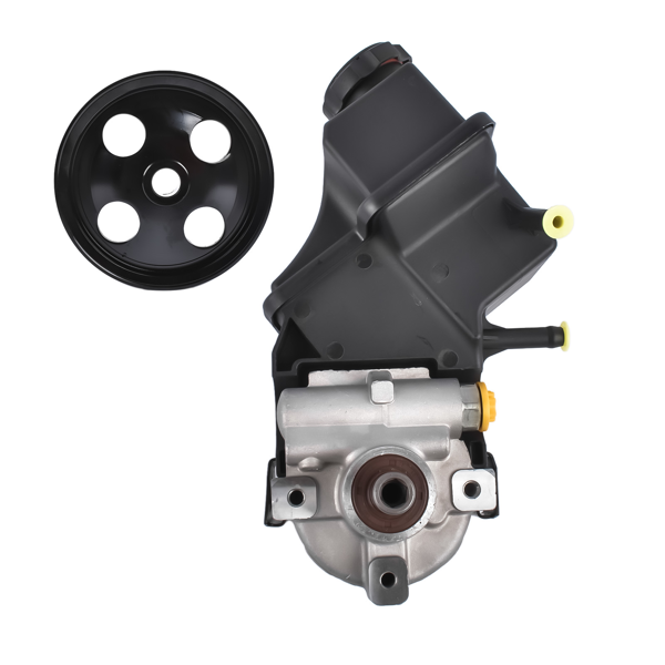 转向助力泵 Power Steering Pump Fit for Chevrolet Silverado GMC Sierra 2500 3500 HD V8 6.6L 2011-2015 with Reservoir and Pulley Aluminum 19209150 20-5000R 20953568-2