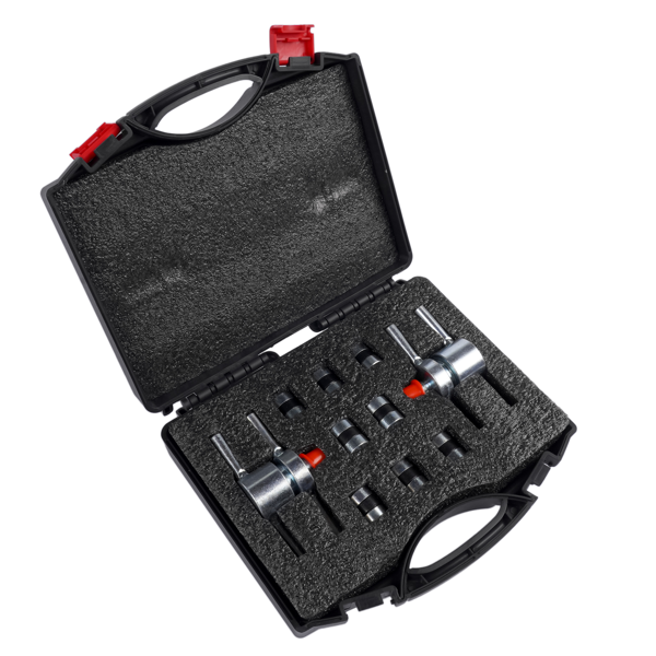 适配器套件 HVAC Refrigeration Fitting Kit 12458 No-Flaring Pipe Adapter with Storage Case-6