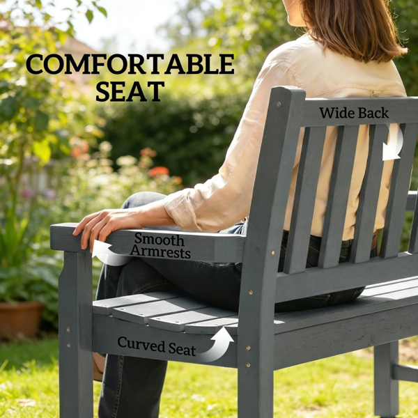 花园椅 /户外花园长椅-5