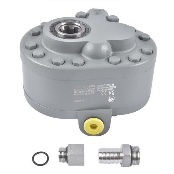 液压泵 Hydraulic PTO Pump 21.2GMP 540RPM 2250 PSI  SAE 16 Inlet & SAE 12 Outlet for Tractors Truck Log Splitter-6