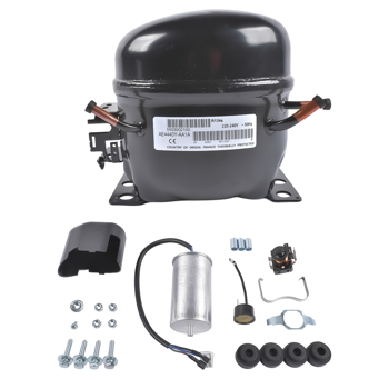 制冷压缩机 AE1022E-212-J7 220-240 V 1PH 1/3 hp Refrigeration Compressor R134A 50 Hz for food service equipment vending machines bottle coolers ice machines and other refrigeration equipment AE4440Y-AA1A AEA4440Y-AA1A