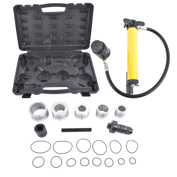 排气管扩张器 10 T 17350 Hydraulic Exhaust Pipe Stretcher Expander Kit w/Collets 1-5/8 in to 4-1/4in-3
