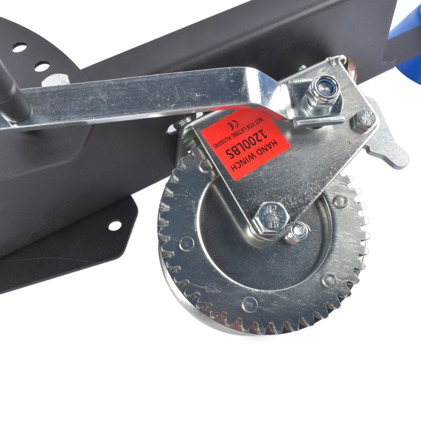 拖车挂接装置 Adjustable Boat Trailer Winch Stand with Roller - Universal Winch Mount Post for 3" to 4" Wide x 4" High Trailer Tongues, 1200 lbs Marine Winch Support with Tow Strut & Quick-Install Design-11