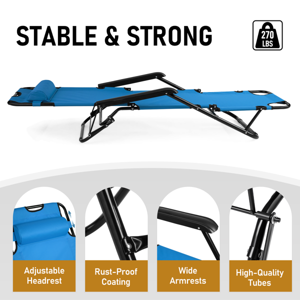【同款编码：75407956】RHC-202便携式折叠两用加长版躺椅-24