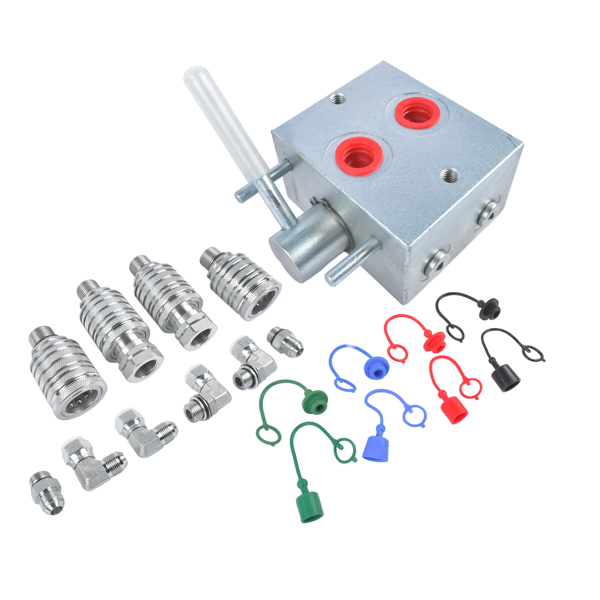 手动液压倍增器 Hydraulic Multiplier Assembly 3 Port 20 GPM 3000 PSI O-Ring Boss NPT Connection-5