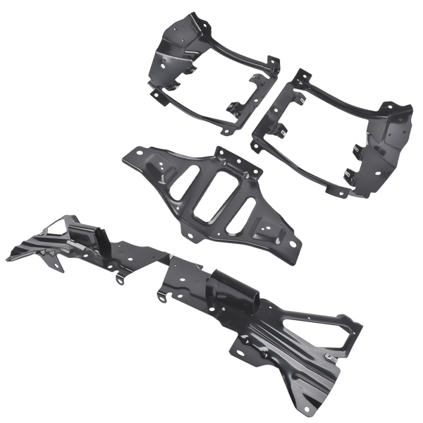 前保险杠支架套装 Front Bumper Support & Mount Bracket Set Fit for Chevy Silverado 1500 Pickup 2016-2018 13932736-5