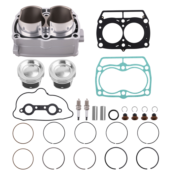 TOP END REBUILD PISTONS, CYLINDER, GASKETS fit for POLARIS RZR, RANGER 800 2008-2016-1
