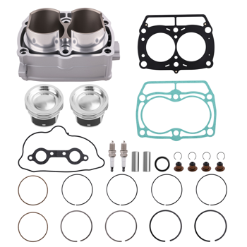 TOP END REBUILD PISTONS, CYLINDER, GASKETS fit for POLARIS RZR, RANGER 800 2008-2016