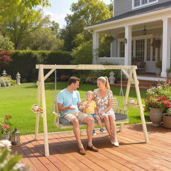 户外露台秋千椅/花园椅-7