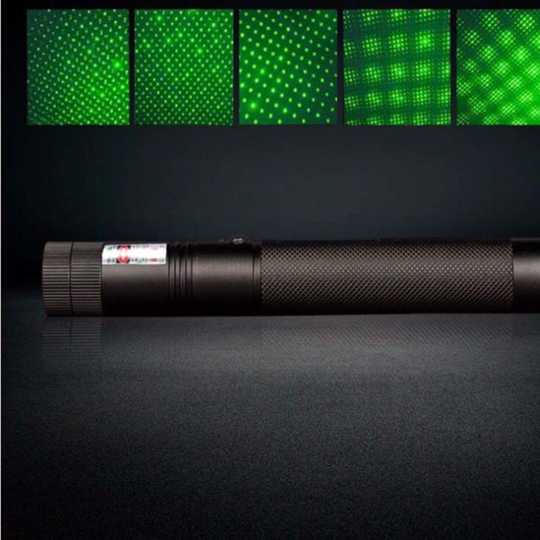 会议演示用USB可充电532nm绿色激光笔满天星激光器带 USB充电线-4