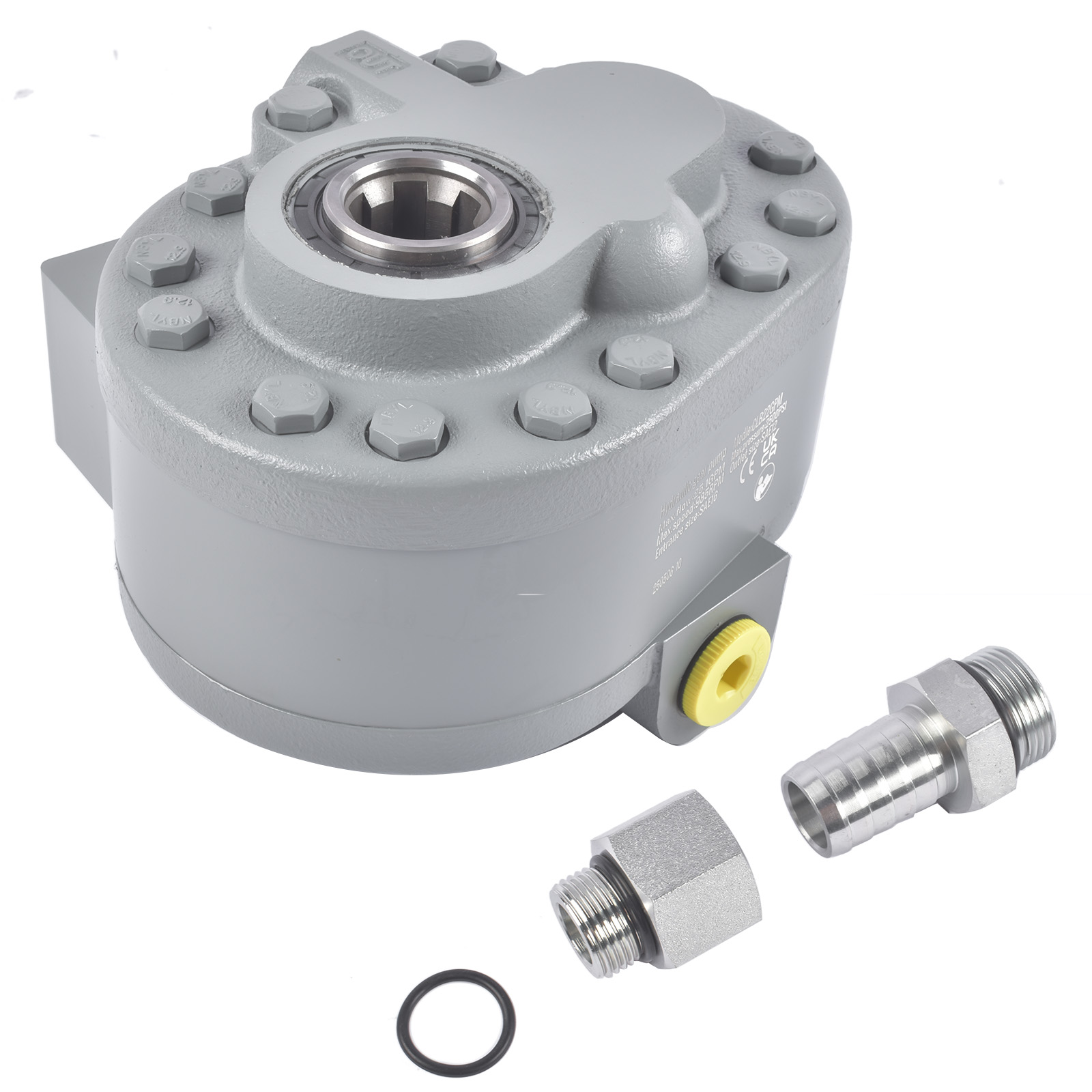 Hydraulic PTO Pump 21.2GMP 540RPM 2250 PSI SAE 16 Inlet & SAE 12 Outlet for Tractors Truck Log Splitter view 4