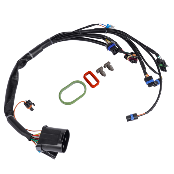 线束 Engine Harness Front Black Fit for Chevrolet GMC GM 6.5L Diesel 1994-2002 10154618 15302629-6