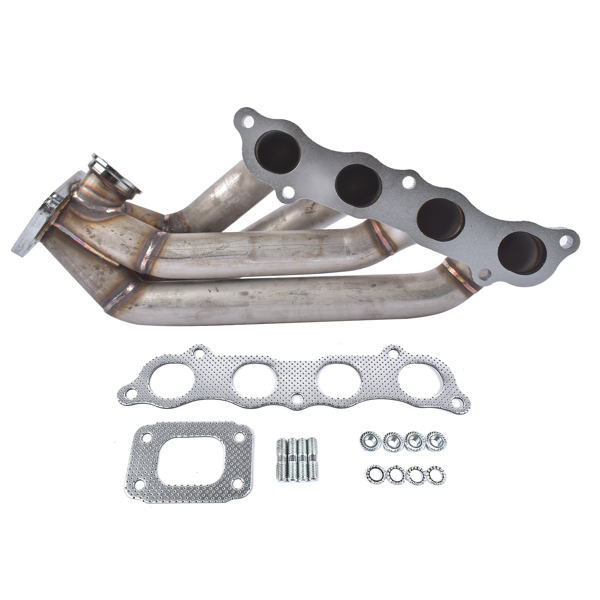 排气歧管 HP Series Side Winder Equal Length T3 Turbo Manifold with Gaskets Replacement for Honda Civic, Acura RSX 2002-2005-6