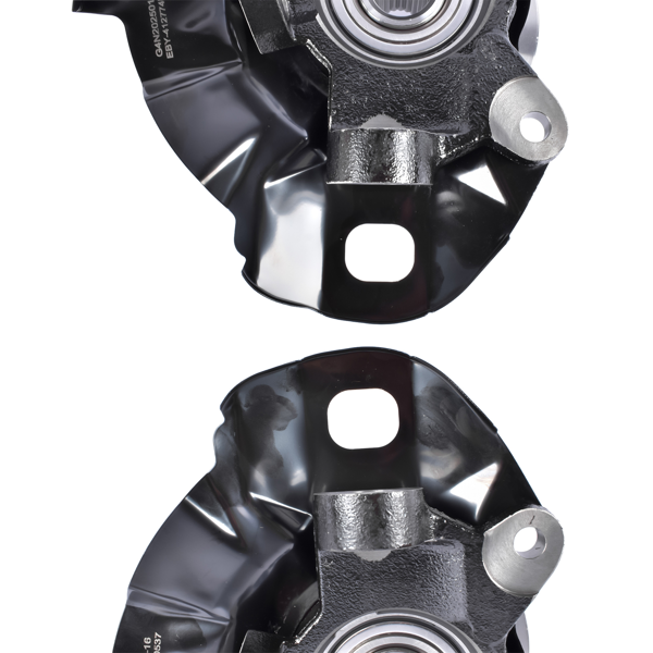 转向节总成 2Pcs Front Left and Right Steering Knuckle Fit for Hyundai Elantra Hatchback Sedan 2.0L L4 2001-2006 Black-7