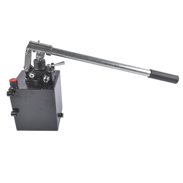 液压泵 Double Acting Hydraulic Hand Pump, 3600 PSI & 1.5 CID, Hand Operated Hydraulic Pump with 5 Quart Tank and Changeover Valve, 3/8" NPT Ports Portable Hydraulic Power for Equipment Maintenance-1