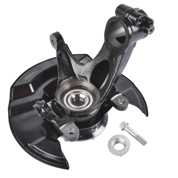 转向节总成 Front Left Side Steering Knuckle & Hub Bearing Assembly Replacement for Honda CR-V 2017-2023 44600TLAA00 45255TLAA01