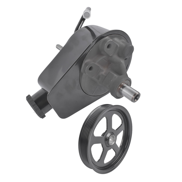 转向助力泵 Power Steering Pump with Pulley Fit for Chevrolet Blazer C1500 C2500 K1500 K2500 Suburban Black-6