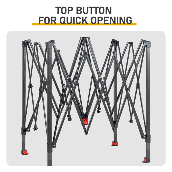 8*12FT PE布花房 白色PE布 黑底银花铁管 一键尖顶 两侧带双窗户 带对侧双拉链卷门带小窗 带地钉风绳-10