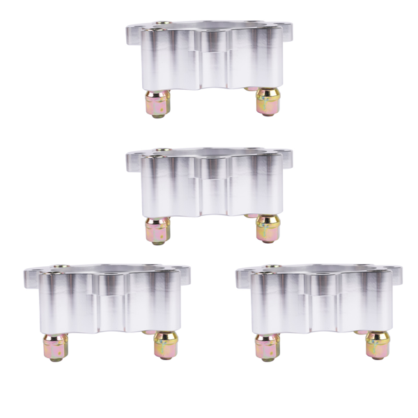 车轮垫片 4PCS 2" Wheel Spacers with 4/137 Bolts and 12mm Studs Fit for Can Am X3 All Years-3