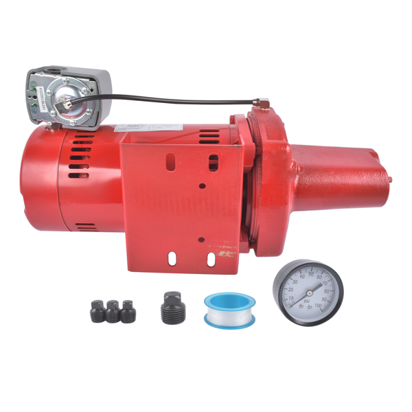 喷射泵 Cast Iron Shallow Well Jet Pump RJS-100-PREM, 1 HP 23 GPM 65 PSI 115/230 V-5