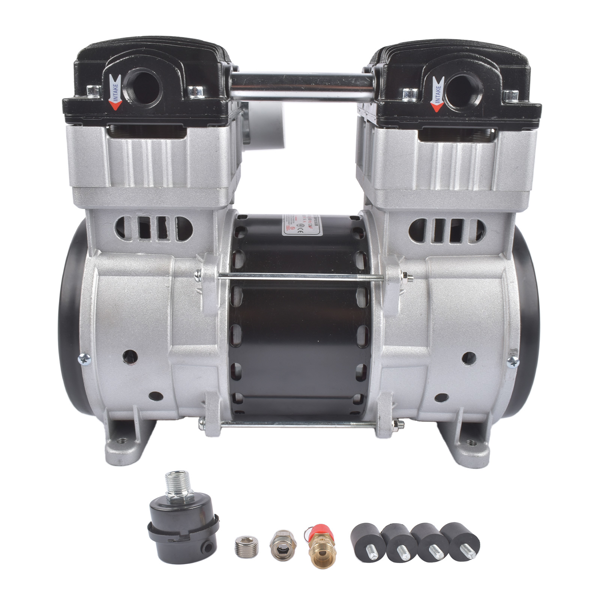 空气压缩机 SP-9421 Air Compressor 2HP 110V 24Gallon Silent 70dB Oil-Free Piston Compressor-1