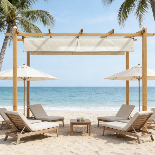 户外可伸缩凉棚-1