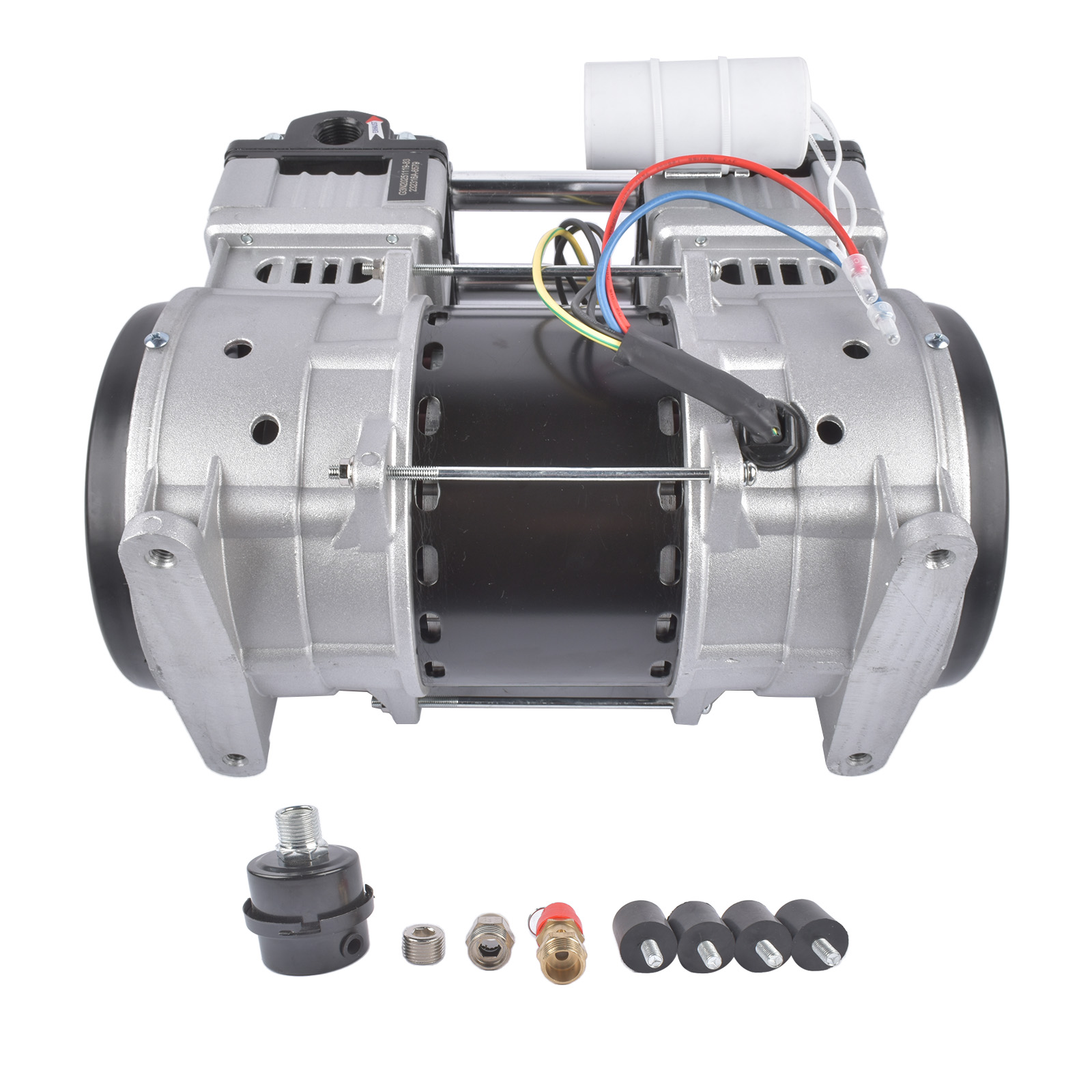 Electric Air Compressor SP-9421 2HP 220V Dual Piston 150PSI 6.40CFM Oil-Lube