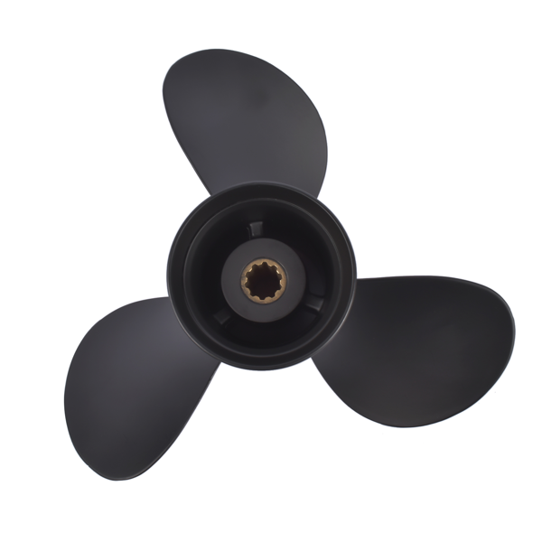 螺旋桨 Black Propeller 9.9x12 Fit for Mercury Outboard Engines Tohatsu Nissan Outboard Engines MFS NSF 25/30 4 ST-6