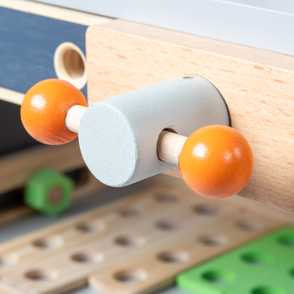 木质 时钟工具台 木质过家家套装-18