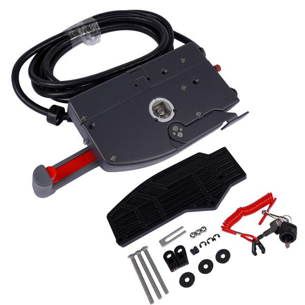 控制盒 Remote Control Box 703-48272-12 Fit for Yamaha Outboard 10 Pin Right Pull Throttle-12