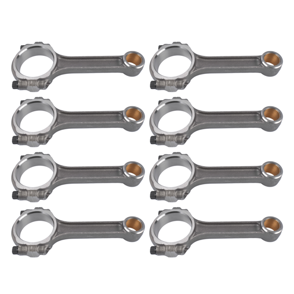 连杆 I Beam 6.000" 2.100" .927" Bronze Bush 5140 Connecting Rods Fit for Chevy SBC 350-5