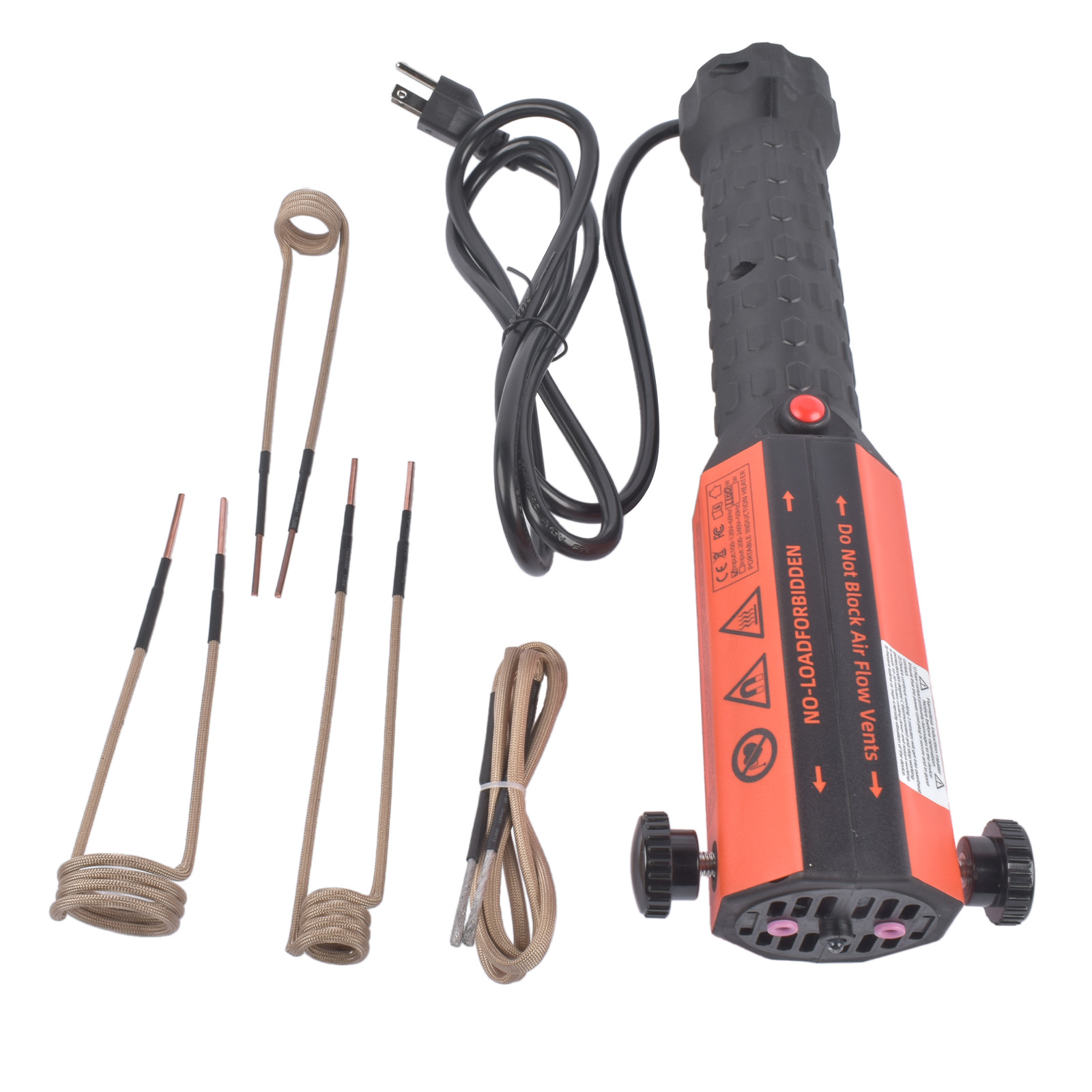 110V 1100W Portable Heat Induction Tool Magnetic Induction Heater with 4 Coils
